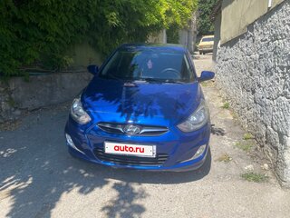2012 Hyundai Accent IV, синий, 800000 рублей, вид 2