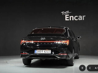 2022 Hyundai Avante VII, чёрный, 1450000 рублей, вид 4