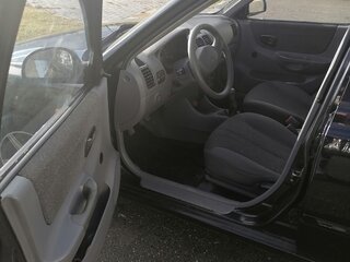 2006 Hyundai Accent ТагАЗ II, чёрный, 389000 рублей, вид 4