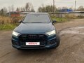 2021 Audi Q7 45 TDI II (4M) Рестайлинг, синий, 6600000 рублей - вид 6