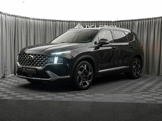2021 Hyundai Santa Fe IV Рестайлинг, чёрный, 4085000 рублей, вид 1