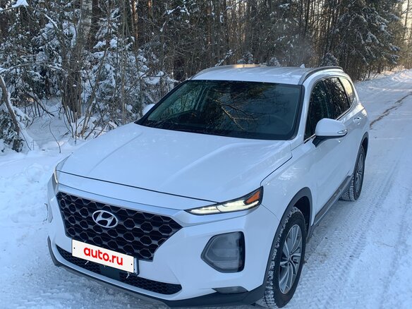 2019 Hyundai Santa Fe IV, белый, 2220000 рублей - вид 22