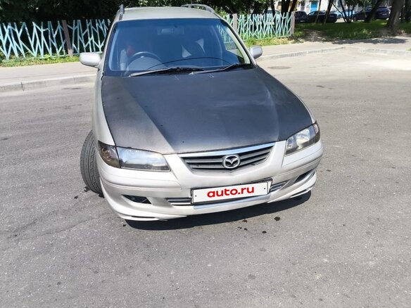 2001 Mazda Capella VI, серый, 255000 рублей