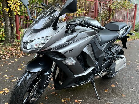 2013 Kawasaki Z 1000SX, серый, 765000 рублей, вид 1