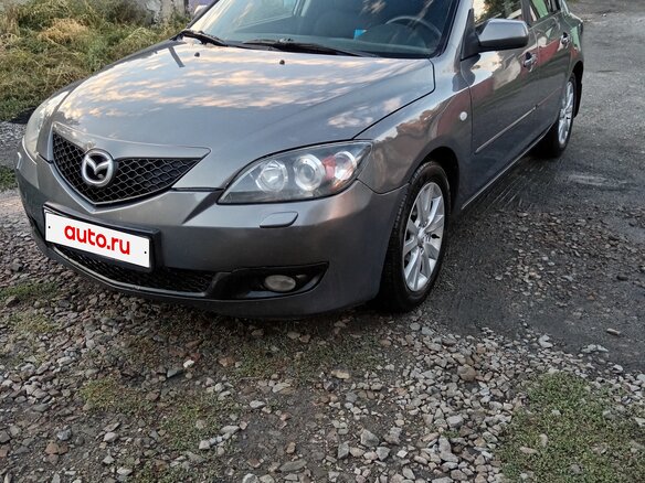 2007 Mazda 3 I (BK) Рестайлинг, серый