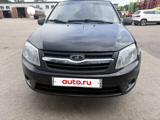 2013 Lada (ВАЗ) Granta I, чёрный, 350000 рублей, вид 1