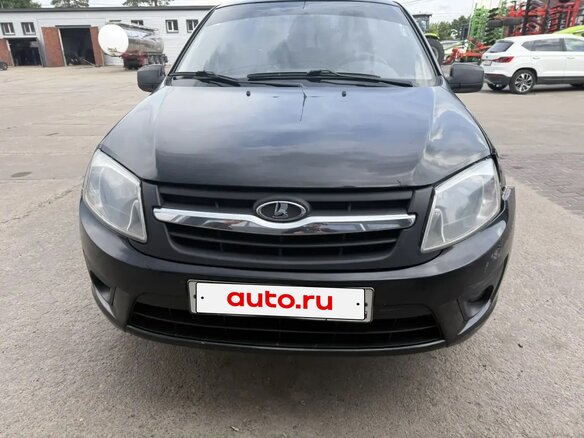 2013 Lada (ВАЗ) Granta I, чёрный, 350000 рублей