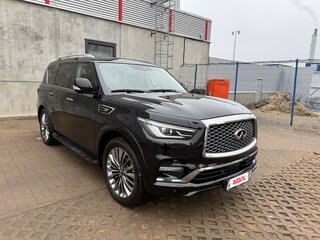 2020 Infiniti QX80 I Рестайлинг 3, чёрный, 5600000 рублей, вид 3