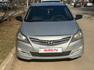 2015 Hyundai Solaris I Рестайлинг, серый, 750000 рублей, вид 1