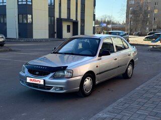 2005 Hyundai Accent ТагАЗ II, серебристый, 240000 рублей, вид 1