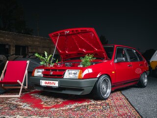 1990 Lada (ВАЗ) 2109, пурпурный, 800000 рублей, вид 5