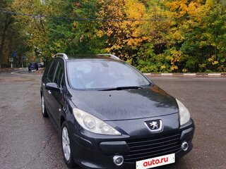 2007 Peugeot 307 I Рестайлинг, чёрный, 450000 рублей, вид 1