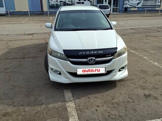 2010 Honda Stream II Рестайлинг, белый, 1350000 рублей, вид 2