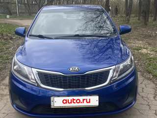 2011 Kia Rio III, синий, 830000 рублей, вид 2