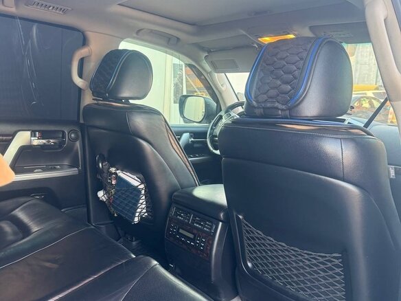 2013 Toyota Land Cruiser 200 Series Рестайлинг 1, белый, 3200000 рублей - вид 14