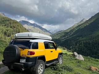 2006 Toyota FJ Cruiser, жёлтый, 3000000 рублей, вид 2