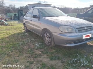 2008 Chevrolet Lanos I, серебристый, 280000 рублей, вид 2