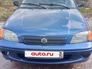 2003 Suzuki Swift II Рестайлинг, синий, 220000 рублей, вид 1