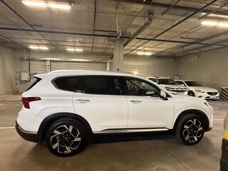 2023 Hyundai Santa Fe IV Рестайлинг, белый, 4750000 рублей, вид 4