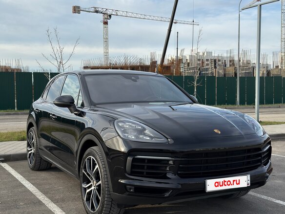 2019 Porsche Cayenne III, чёрный, 5900000 рублей - вид 1