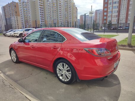 2008 Mazda 6 II (GH), красный, 595000 рублей, вид 4