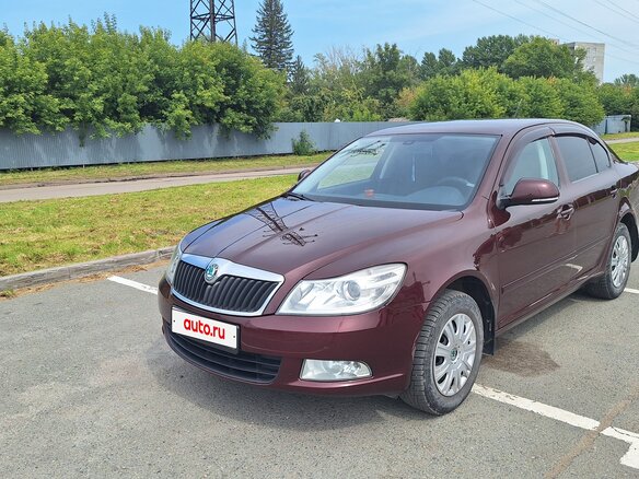 2012 Skoda Octavia II (A5) Рестайлинг, пурпурный, 845000 рублей