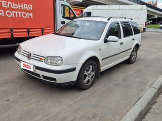 1999 Volkswagen Golf IV, белый, 350000 рублей, вид 1