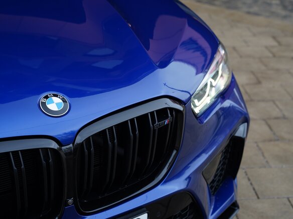 2020 BMW X5 M Competition III (F95), синий, 10555000 рублей - вид 3