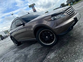 2003 Infiniti FX45 I (S50), коричневый, 950000 рублей, вид 1