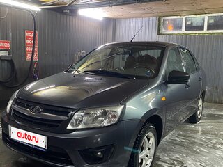 2016 Lada (ВАЗ) Granta I, серый, 380000 рублей, вид 1