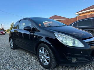 2007 Opel Corsa D, чёрный, 380000 рублей, вид 3