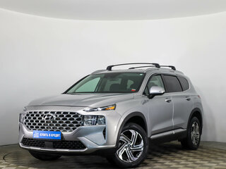 2021 Hyundai Santa Fe IV Рестайлинг, серый, 3349000 рублей, вид 3
