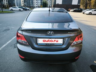 2011 Hyundai Solaris I, серый, 699000 рублей, вид 4