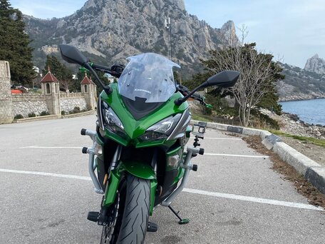 2018 Kawasaki Z 1000SX, зелёный, 1300000 рублей, вид 1