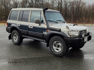 1998 Hyundai Galloper II, серый, 510000 рублей, вид 1