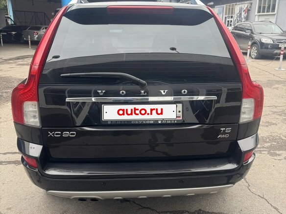 2012 Volvo XC90 I Рестайлинг, чёрный - вид 4