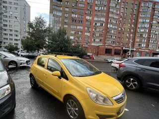 2007 Opel Corsa D, жёлтый, 450000 рублей, вид 1