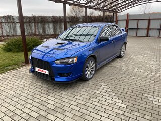 2010 Mitsubishi Lancer X, синий, 1050000 рублей, вид 2