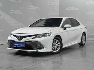 2018 Toyota Camry VIII (XV70), белый, 1530000 рублей, вид 1