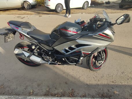 2013 Kawasaki Ninja 250R, серый, 410000 рублей, вид 4