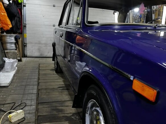 1997 Lada (ВАЗ) 2106, синий, 250000 рублей - вид 3