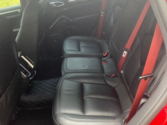 2016 Porsche Cayenne Diesel II Рестайлинг (958), красный - вид 20
