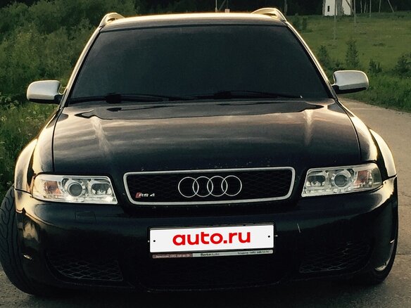 2001 Audi RS 4 I (B5), чёрный, 3300000 рублей - вид 2