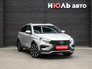2024 Lada (ВАЗ) Vesta SW Cross I Рестайлинг (NG), серый, 1400000 рублей, вид 3