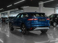 2021 Jaguar F-Pace I Рестайлинг, синий - вид 3