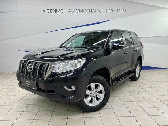 2019 Toyota Land Cruiser Prado 150 Series Рестайлинг 2, чёрный