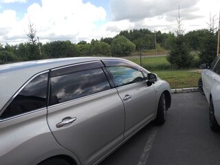 2008 Toyota Mark X ZiO, серебристый, 890000 рублей, вид 4