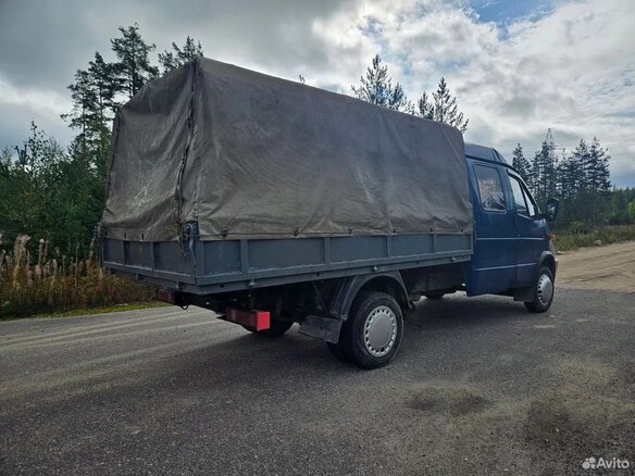 2008 ГАЗ ГАЗель (33023/330273) Фермер, синий, 550000 рублей - вид 3