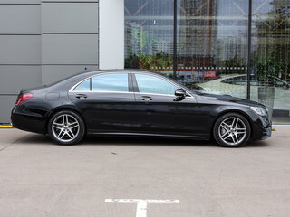 2019 Mercedes-Benz S-Класс 350 d Long VI (W222, C217) Рестайлинг, чёрный, 4450000 рублей, вид 4