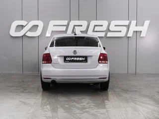 2019 Volkswagen Polo V Рестайлинг, белый, 1166000 рублей, вид 4